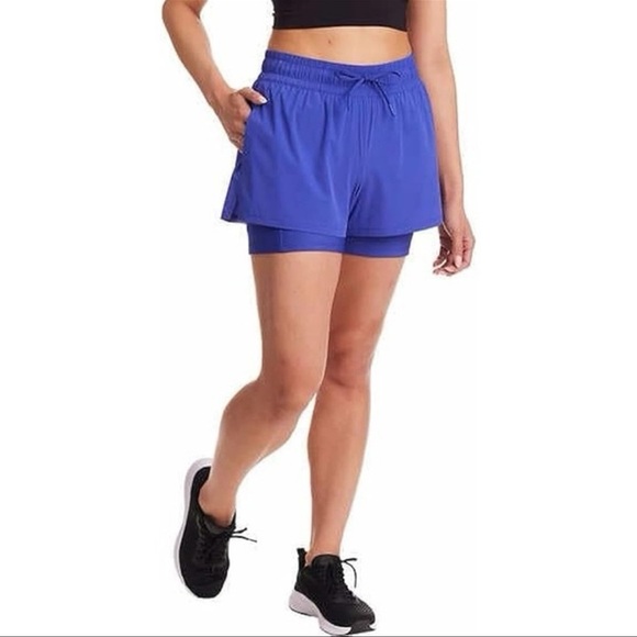 Spyder Women's Purple Athletic Shorts - Picture 1 of 6